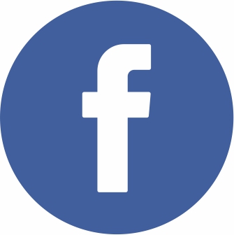 ikona fb modrá